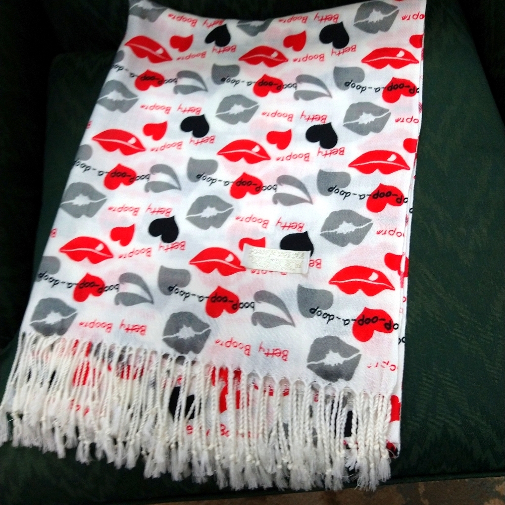 Betty Boop Pashima Scarf
